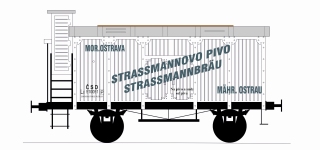 BuBi Model H040052 - H0 -  Bierwagen Ostrava